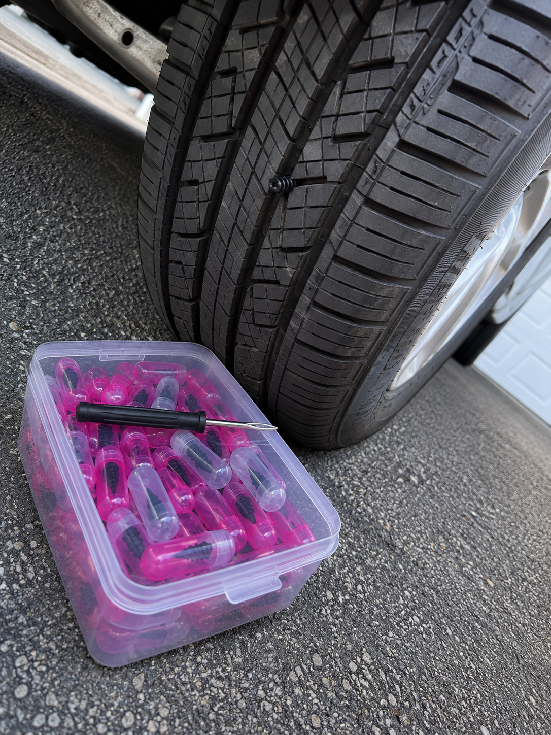 Tire puncture repair