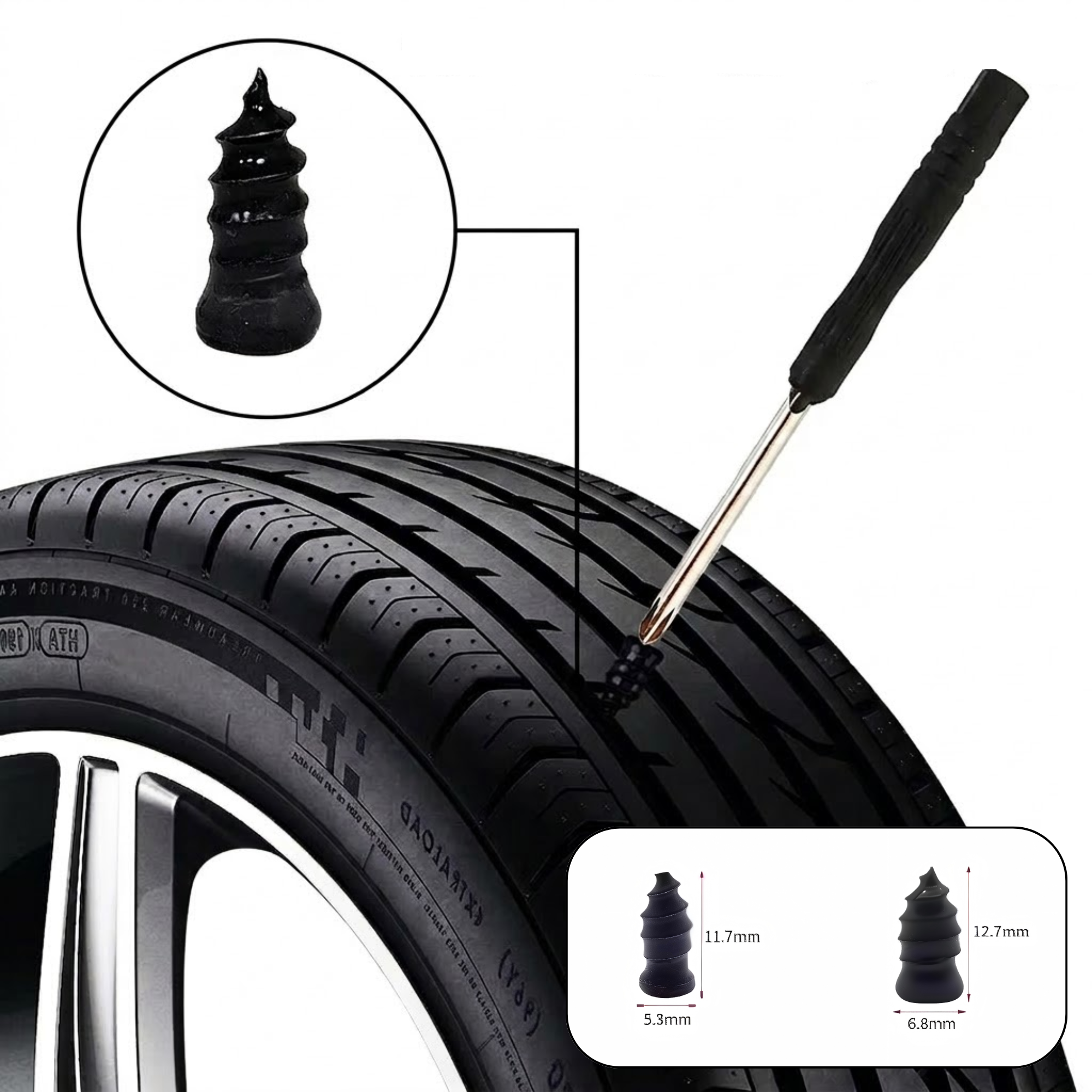 Emergency Tire Plug Kit